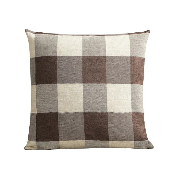 Kissenhülle Autumn Plaid | Kariert & Gemütlich | Landhausstil | 45x45 cm