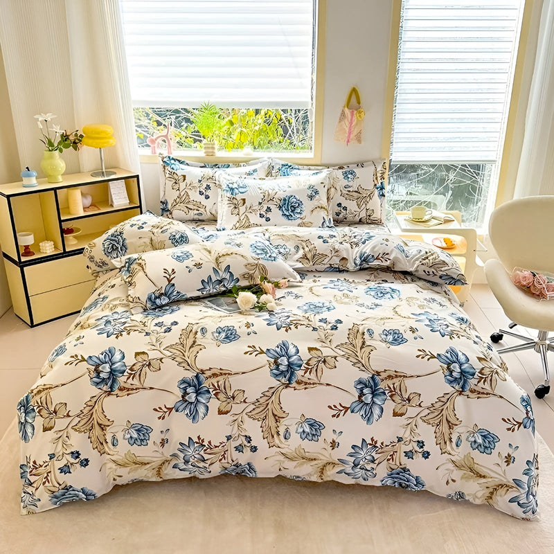 Bettwäsche-Set Karo | 3-teilig | Atmungsaktiv & Pflegeleicht | 100 % Polyester