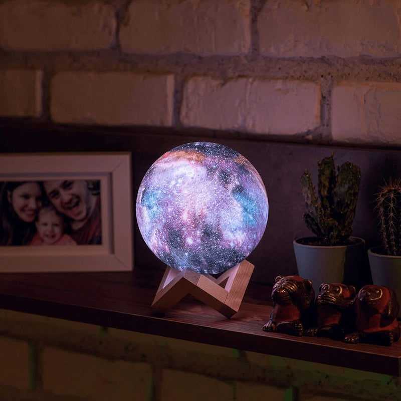 Sternenhimmel Nachtlampe LYUNORA | Touchsteuerung & USB-Akku | LED | Magisches Design für ruhige Nächte