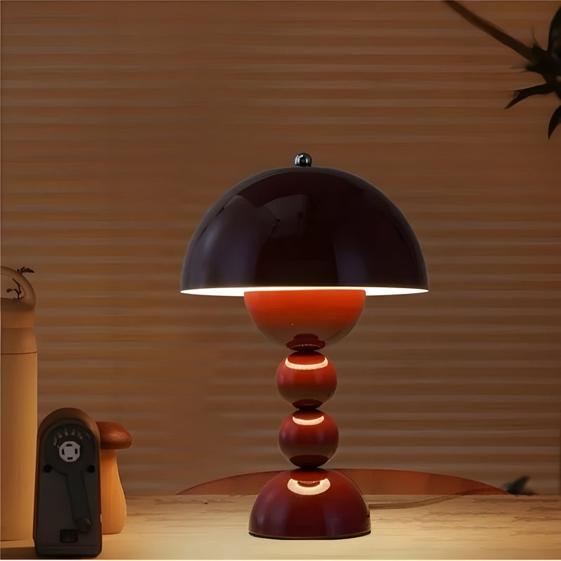 Norlumi Skandinavische LED Tischlampe | Dimmbar | Weißes ABS-Gehäuse | 0–5W | 36V DC | Blumeninspiriertes Design
