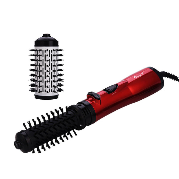 StyleNova Warmluftbürste & Föhnbürste 2-in-1 | Automatisch rotierend | Volumen, Glanz & Locken | 750W | Für trockenes & feuchtes Haar  Beschreibung: