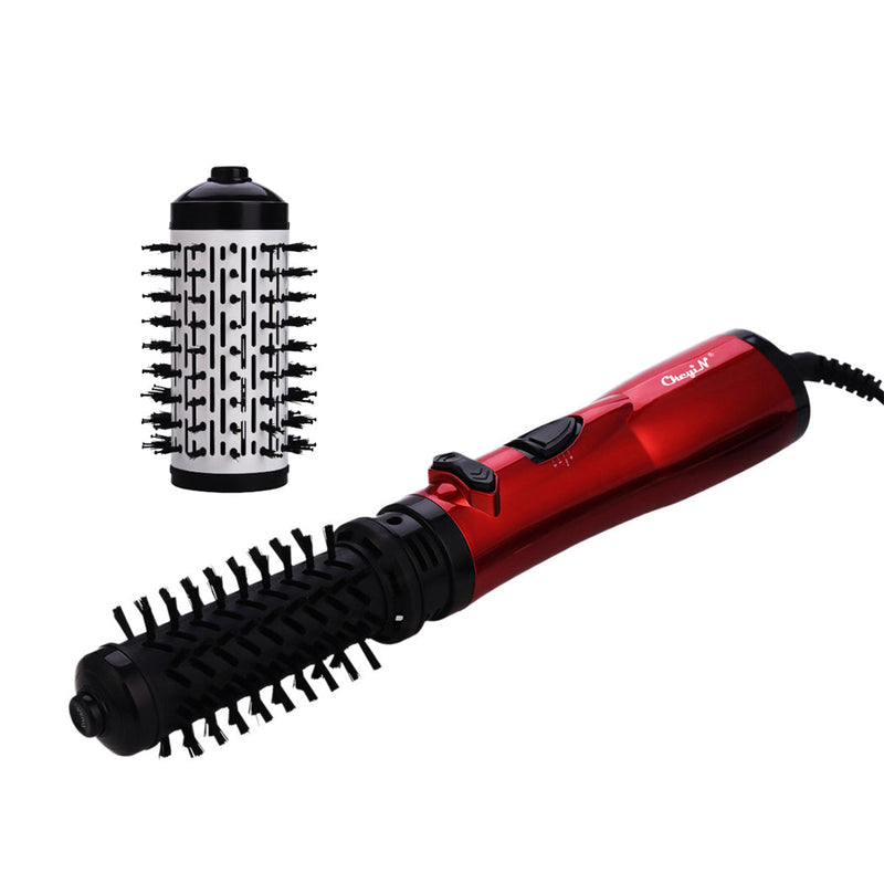 StyleNova Warmluftbürste & Föhnbürste 2-in-1 | Automatisch rotierend | Volumen, Glanz & Locken | 750W | Für trockenes & feuchtes Haar  Beschreibung: