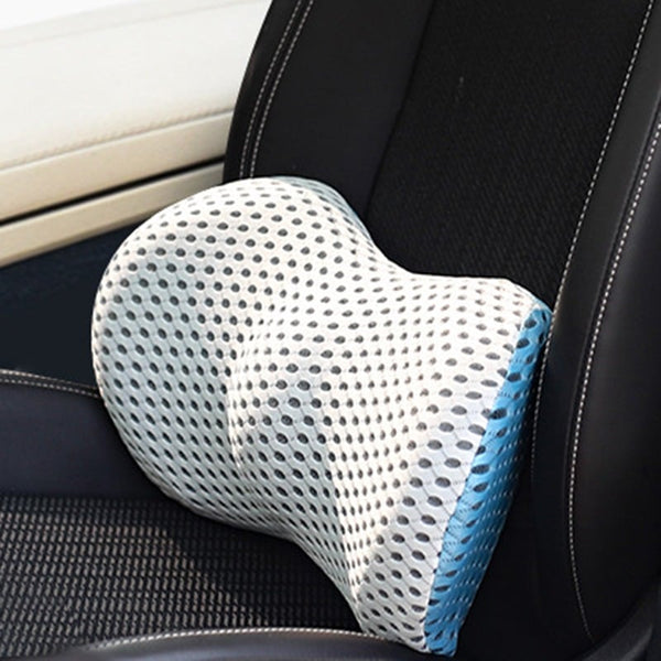 SpineRest Orthopädisches Lendenkissen | Ergonomische Rückenstütze für Büro, Auto & Zuhause | Abnehmbarer Bezug