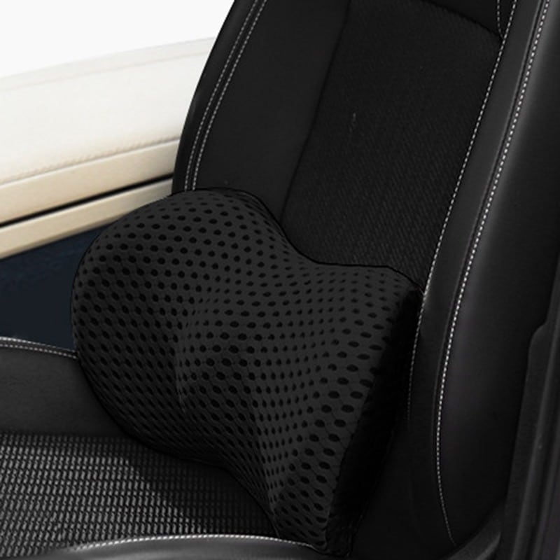 SpineRest Orthopädisches Lendenkissen | Ergonomische Rückenstütze für Büro, Auto & Zuhause | Abnehmbarer Bezug