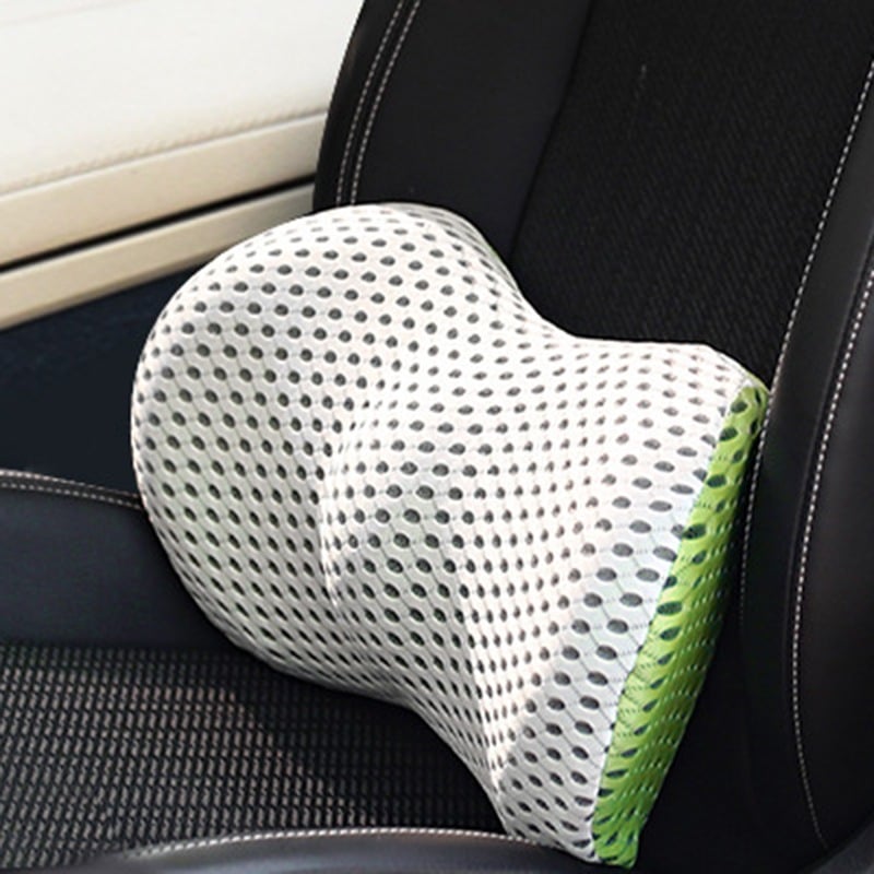 SpineRest Orthopädisches Lendenkissen | Ergonomische Rückenstütze für Büro, Auto & Zuhause | Abnehmbarer Bezug
