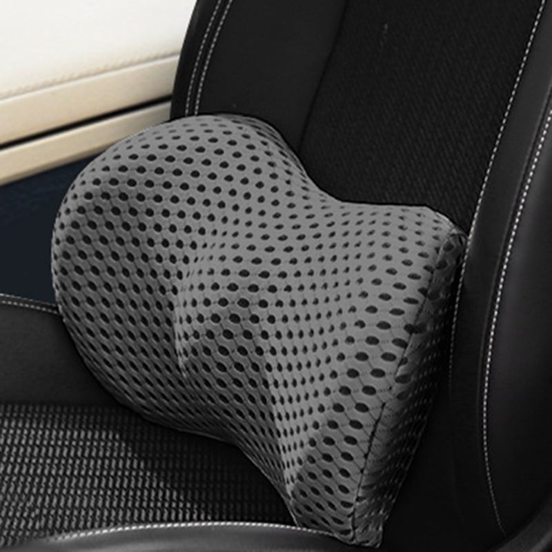 SpineRest Orthopädisches Lendenkissen | Ergonomische Rückenstütze für Büro, Auto & Zuhause | Abnehmbarer Bezug