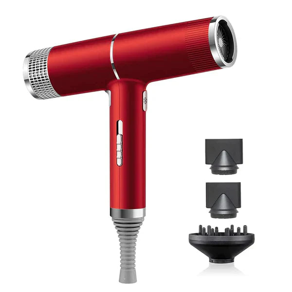 Hairvolt Ultraleichter Profi-Haartrockner | Hochgeschwindigkeitsmotor 110.000 U/min | Anionentechnologie & 3 Stufen