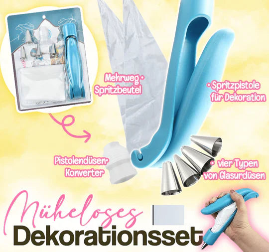 CakeArt – Tortendekorationsstift und Spitzen-Set