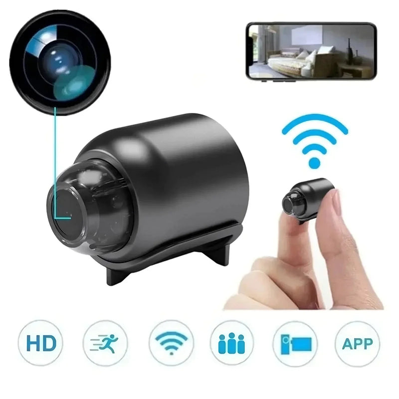 SafeScope HD Sicherheitskamera | 160° Weitwinkel | 1080P Full HD | App-Steuerung & Bewegungserkennung