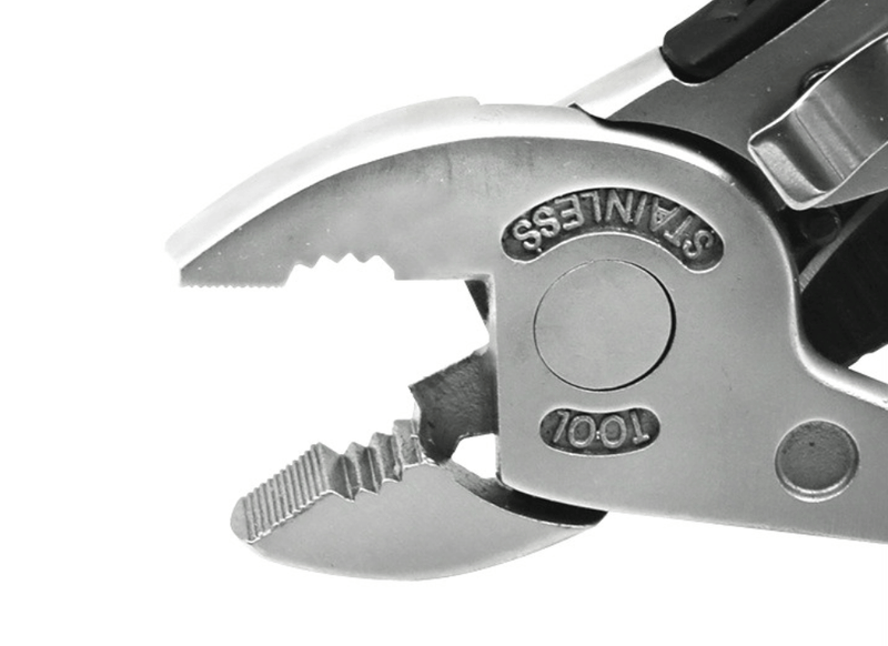 Multifunktionswerkzeug SteelMate 9-in-1 | Kompakt & Robust | Edelstahl | Inkl. Nylonetui
