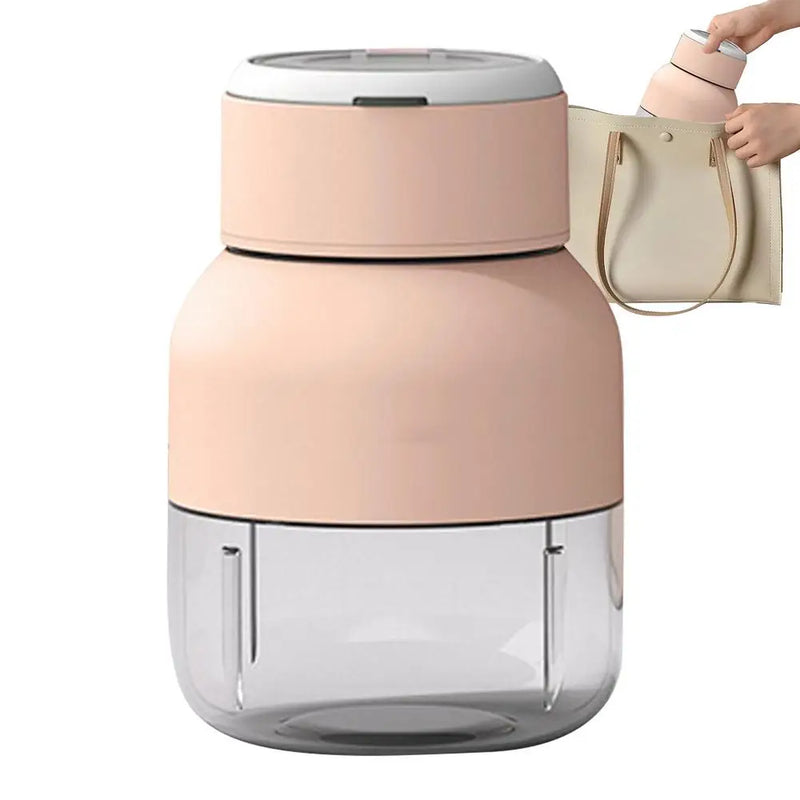 VitaSqueeze Mobiler Mixer & Entsafter 2-in-1 | Wiederaufladbar & Leistungsstark | BPA-frei & 800 ml | Für Smoothies & Säfte