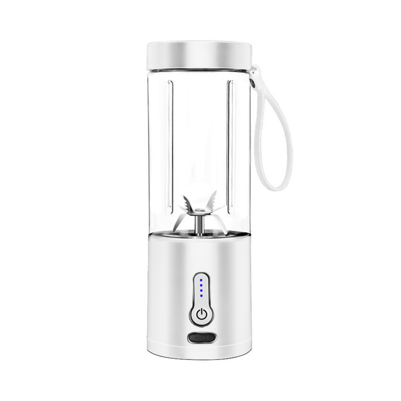 FitMix Go | Tragbarer Smoothie-Maker | 530 ml | USB-Aufladung & 6 Edelstahlklingen