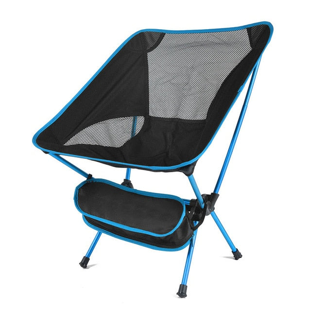 TrailEase Campingstuhl Ultraleicht | Faltbar & Belastbar bis 150 kg | Kompakt für Outdoor & Reisen | 53x10 cm