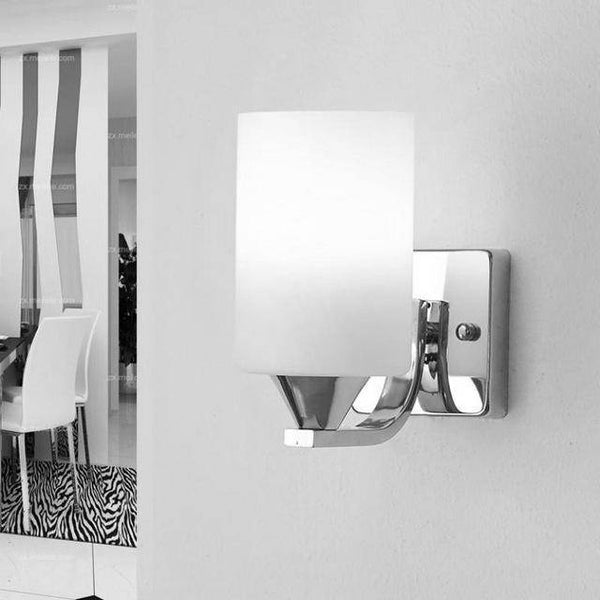 Wandleuchte GLAMIRO | Chrom Finish | Einzel- oder Doppelausführung | E27 LED | 19x18 cm / 30x18 cm
