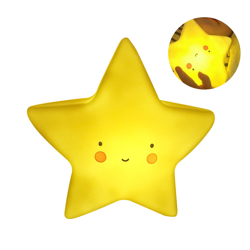 Nachtlicht LumiKind | LED mit Timer | Kinderzimmerlampe Mond, Stern oder Sonne | 15×15 cm | Batteriebetrieben
