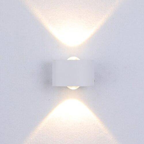 LED Außenwandleuchte VILUNIA | Modern & Kompakt | E14 LED inkl. | Schwarz oder Weiß | 3 Größen verfügbar