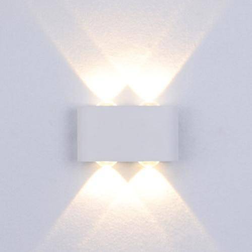 LED Außenwandleuchte VILUNIA | Modern & Kompakt | E14 LED inkl. | Schwarz oder Weiß | 3 Größen verfügbar