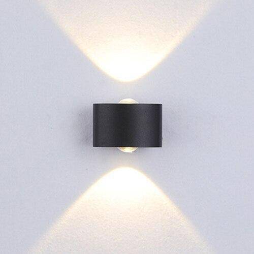 LED Außenwandleuchte VILUNIA | Modern & Kompakt | E14 LED inkl. | Schwarz oder Weiß | 3 Größen verfügbar