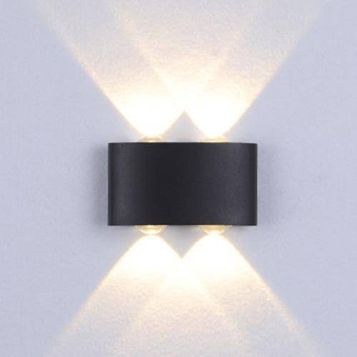 LED Außenwandleuchte VILUNIA | Modern & Kompakt | E14 LED inkl. | Schwarz oder Weiß | 3 Größen verfügbar