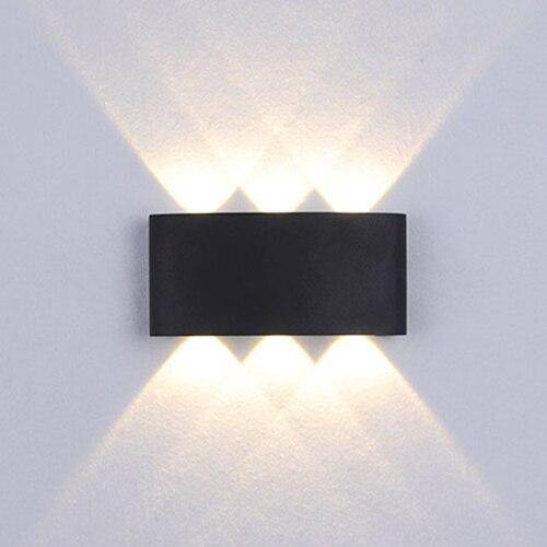 LED Außenwandleuchte VILUNIA | Modern & Kompakt | E14 LED inkl. | Schwarz oder Weiß | 3 Größen verfügbar