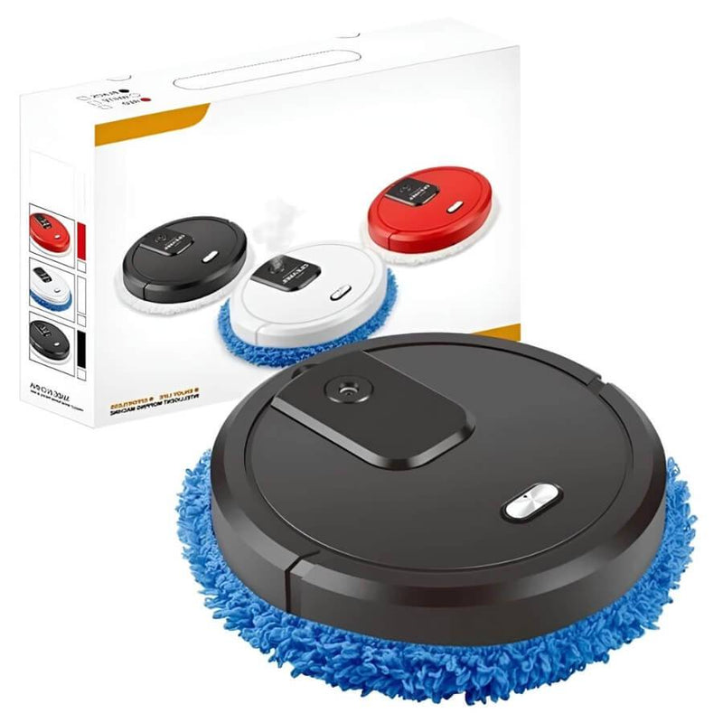 Saug- und Wischroboter MobiSweep | 3-in-1 Funktion | Selbstaufladend & Flüsterleise | Kompakt 25×25×6,5 cm