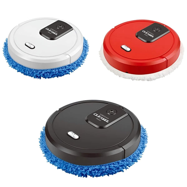 Saug- und Wischroboter MobiSweep | 3-in-1 Funktion | Selbstaufladend & Flüsterleise | Kompakt 25×25×6,5 cm