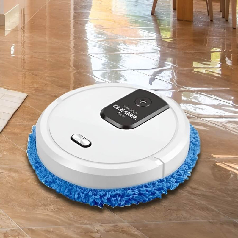 Saug- und Wischroboter MobiSweep | 3-in-1 Funktion | Selbstaufladend & Flüsterleise | Kompakt 25×25×6,5 cm