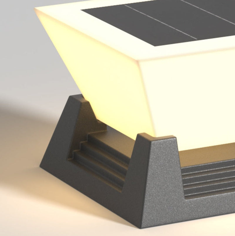 Solar LED Außenwandleuchte SOLVIA | Mit Dämmerungssensor | IP65 Wetterfest | Warm- & Kaltweiß | 28 cm Breite