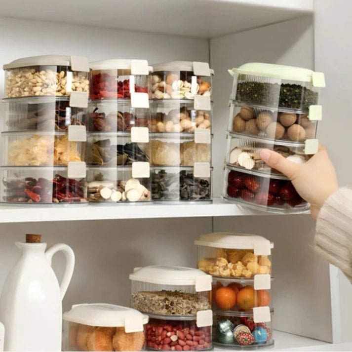 2+3 GRATIS | SpiceTower - Stapelbare Multi-Layer Gewürzbox