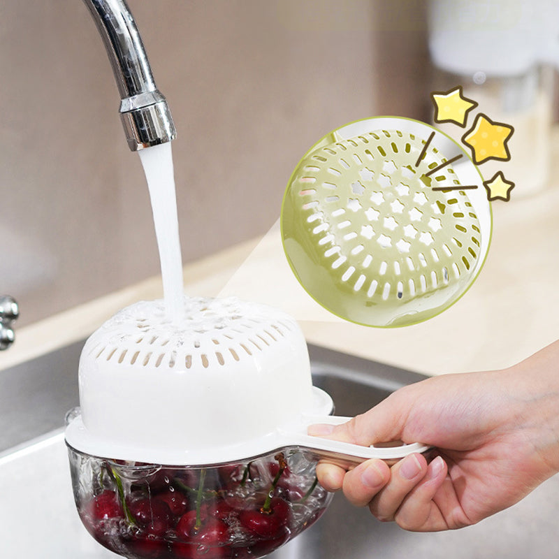 1+1 GRATIS | AquaKorb – Der Spritzfreie Abtropfkorb