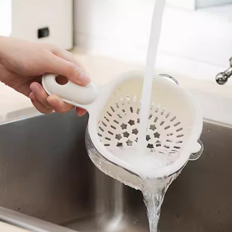 1+1 GRATIS | AquaKorb – Der Spritzfreie Abtropfkorb