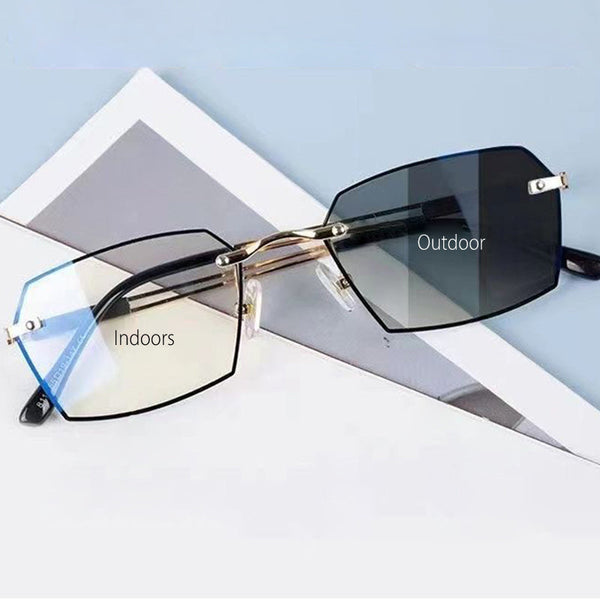 GlareBlock – Die smarte 2-in-1 Brille für drinnen & draußen!