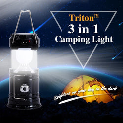 FlameLite – Die 3-in-1 Campinglaterne mit Flammen-Effekt