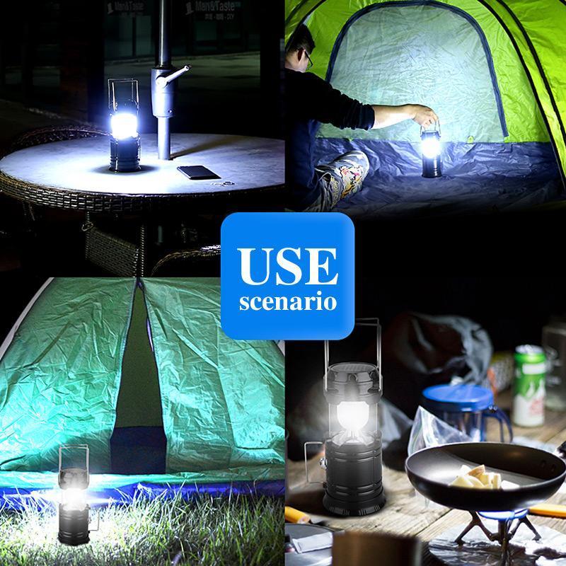 FlameLite – Die 3-in-1 Campinglaterne mit Flammen-Effekt