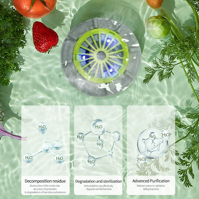 PureSpin – Obst & Gemüse hygienisch sauber, ganz ohne Chemie!