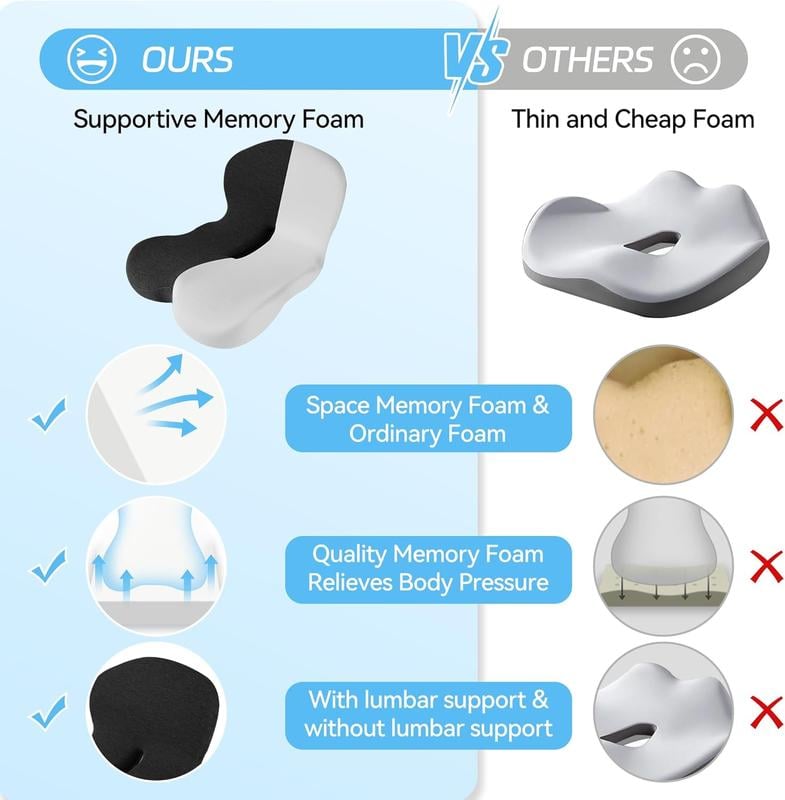ComfortLift – Orthopädisches Memory-Schaum Kissen!