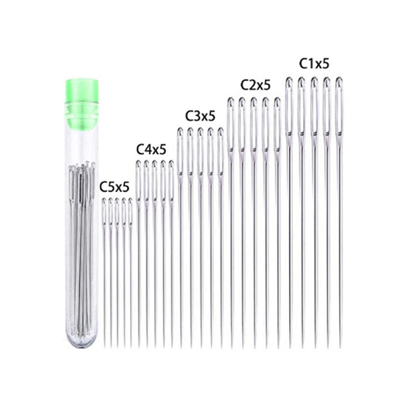 EmbroiMaster – Präzisions-Nähnadelset mit extra großem Öhr