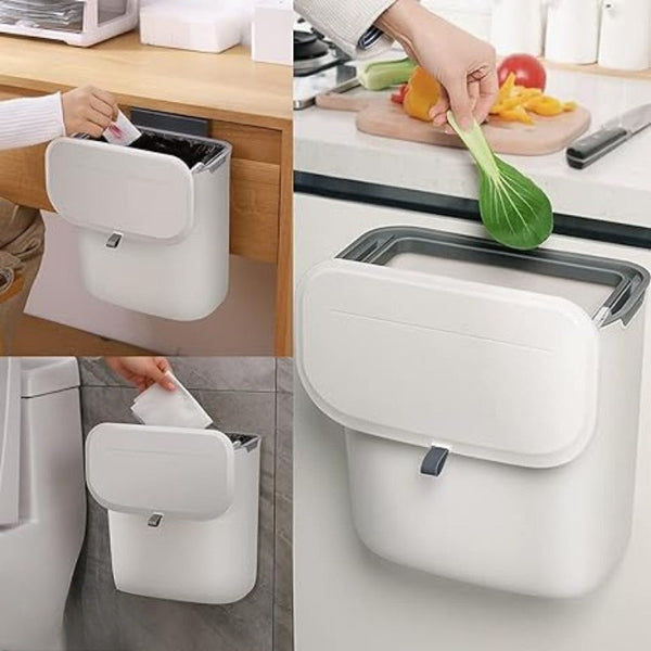 KüchenMeister Mini | Kompakter Abfalleimer | 15L Fassungsvermögen | Modernes Design