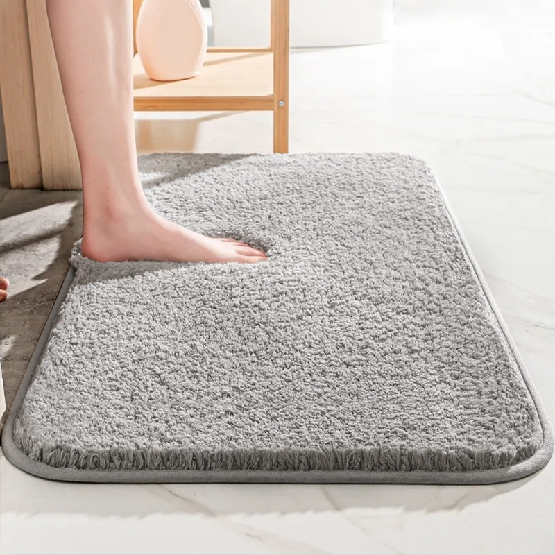 PlushDry – Premium Badematte für kuschelige, trockene Füße!