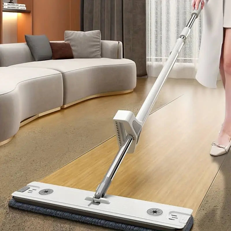 GlideMop - Automatischer 360°-Wischmop + 3 Mikrofasertücher