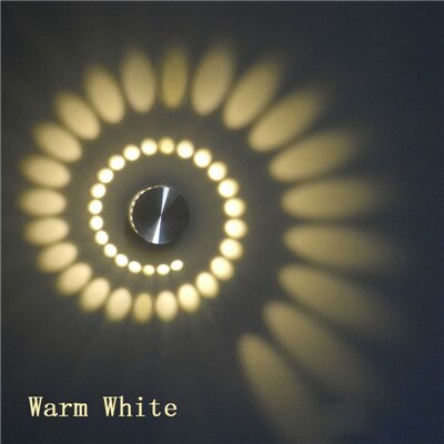 LED Lampe SpiraLux | Wand- & Deckenleuchte | 7 Farben | Modernes Aluminium Design