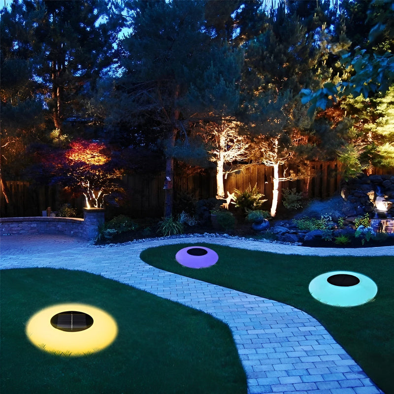 Solar-Schwimmlicht LumiBall | Farbwechsel RGB | Wasserdicht & Kabellos | 35 × 35 × 12 cm