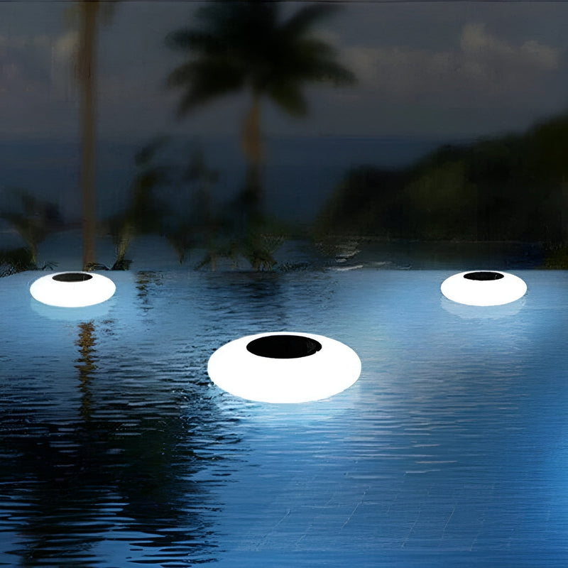 Solar-Schwimmlicht LumiBall | Farbwechsel RGB | Wasserdicht & Kabellos | 35 × 35 × 12 cm
