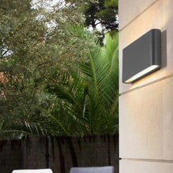 Luminava Wandleuchte Bad | IP65 Wasserdicht | Modernes Design | LED Aluminium