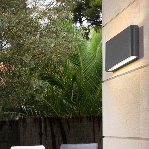 Luminava Wandleuchte Bad | IP65 Wasserdicht | Modernes Design | LED Aluminium