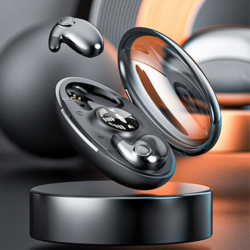 SomnioBuds Schlafkopfhörer | Ultradünn & Ergonomisch | Noise Cancelling | IPX5 Wasserdicht & 24h Akku