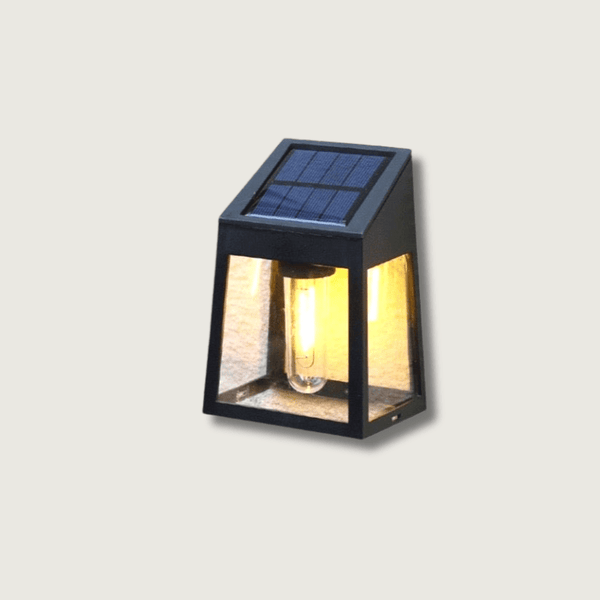 Solvanta Solar Außenleuchte LED | Wetterfest & Automatisch | Warmweißes Licht | Energieautark