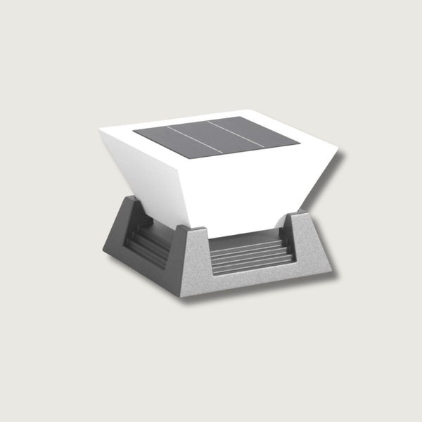 Solar LED Außenwandleuchte SOLVIA | Mit Dämmerungssensor | IP65 Wetterfest | Warm- & Kaltweiß | 28 cm Breite