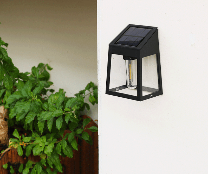 Solvanta Solar Außenleuchte LED | Wetterfest & Automatisch | Warmweißes Licht | Energieautark