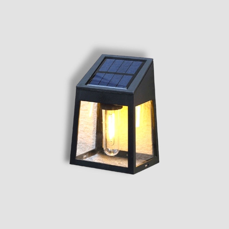 Solvanta Solar Außenleuchte LED | Wetterfest & Automatisch | Warmweißes Licht | Energieautark